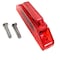 Truck-Lite 35 Series, LED, Red Rectangular, 1 Diode, Marker Clearance Light, P2, 2 Screw, Fit 'N Forget M/C 35200R3 - alternate 2
